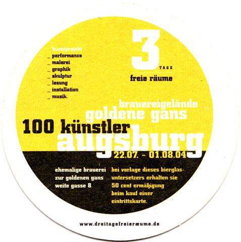 augsburg a-by hasen rund 8b (215-3 tage freie träume 2004-schwarzgelb)
